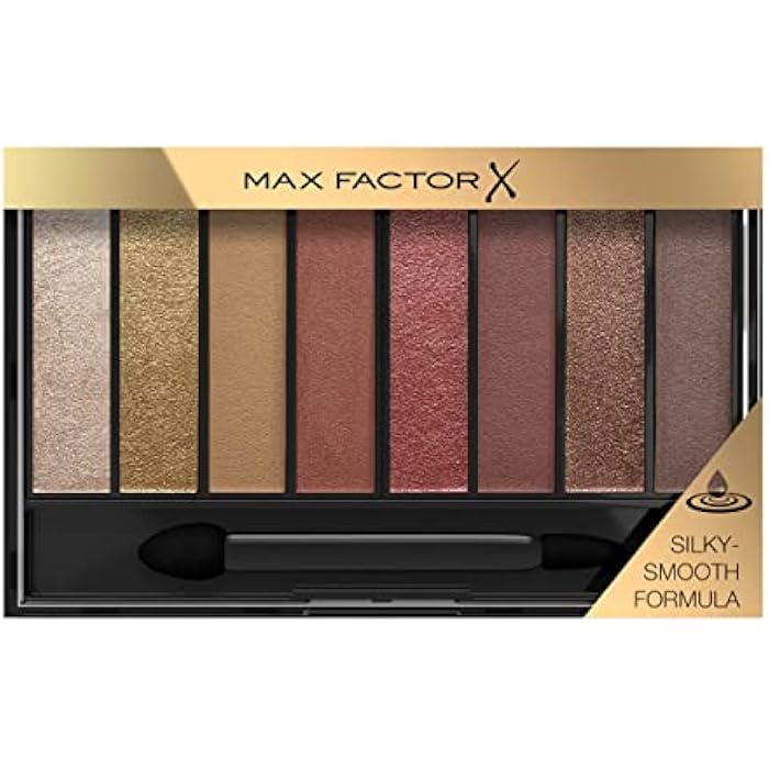 Max Factor Masterpiece Nude Palette - Contouring Eye Shadows - 8 Perfectly Paired Shades - Dual-Tip Applicator - 05 Cherry Nudes, 6.5 G - 0.22 Fl Oz - Image 1